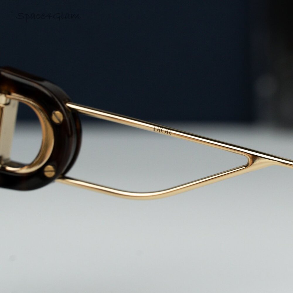 BRAND NEW Dior 30MONTAIGNE B2U CD40082U 53Y 26L0 Havana Brown Women Sunglasses - Picture 7 of 12